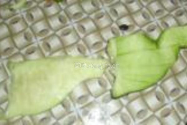 凉拌瓜皮的做法图解1