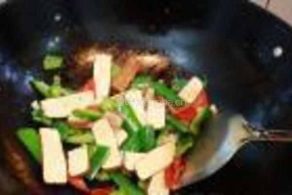 香干炒肉片的做法图解6