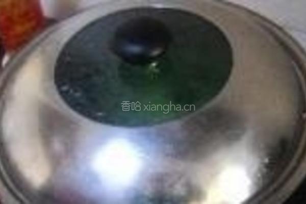 上汤皮蛋菠菜的做法图解3
