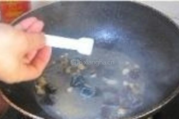 上汤皮蛋菠菜的做法图解7