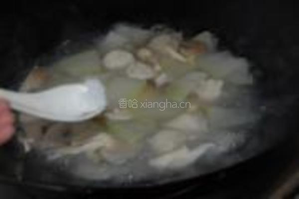 墨斗鱼丸鲜汤的做法图解7