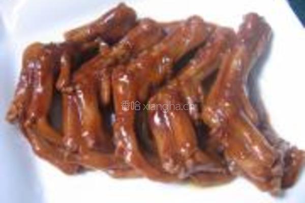 秘制鸭掌的做法图解7