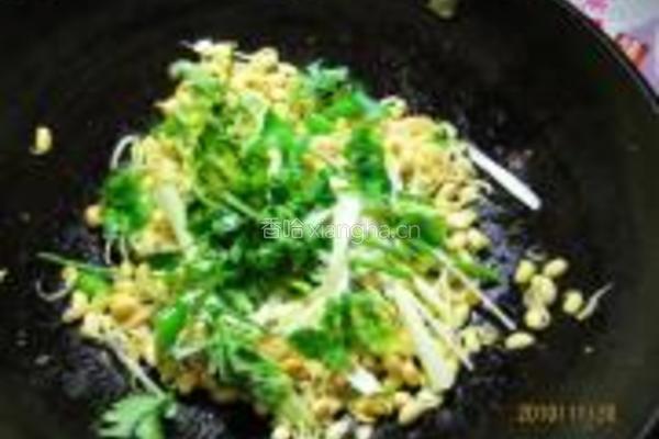 椒香炝豆芽的做法图解6