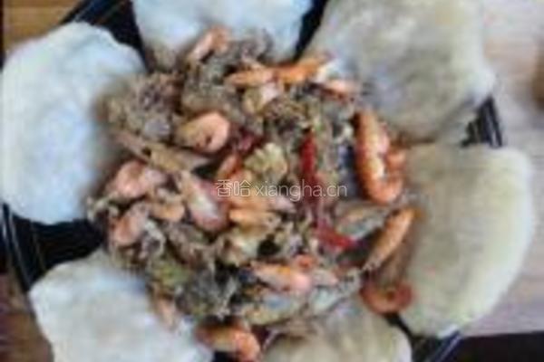 小鱼虾贴饼的做法图解13