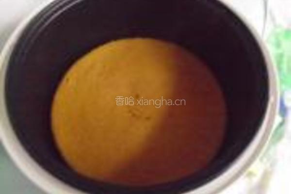 小米胡萝卜蛋糕的做法图解12