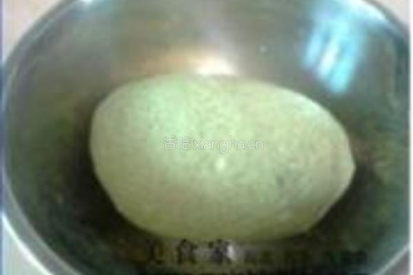 艾叶翡翠饺子的做法图解4