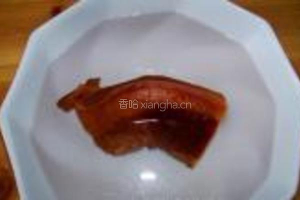 小炒湖南腊肉的做法图解1