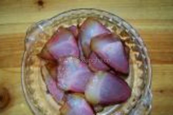 小炒湖南腊肉的做法图解3