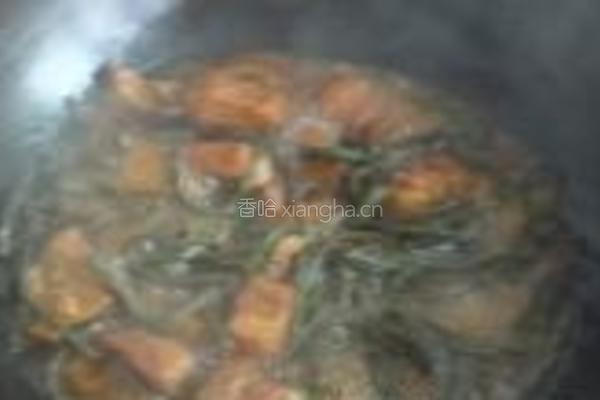 干豆角烧肉的做法图解10