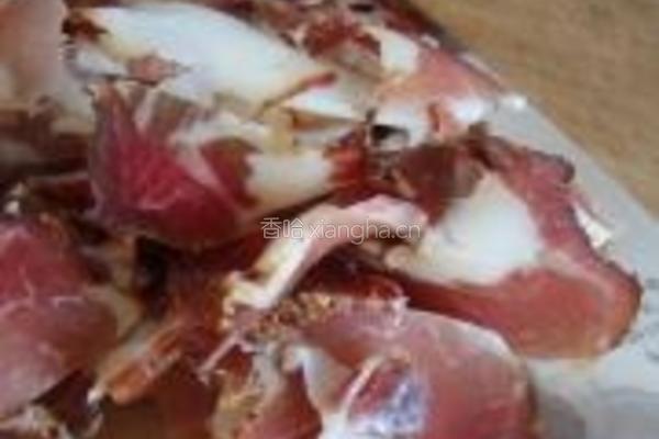 腊味鱼腥草的做法图解2