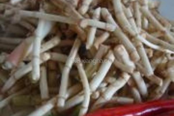 腊味鱼腥草的做法图解3