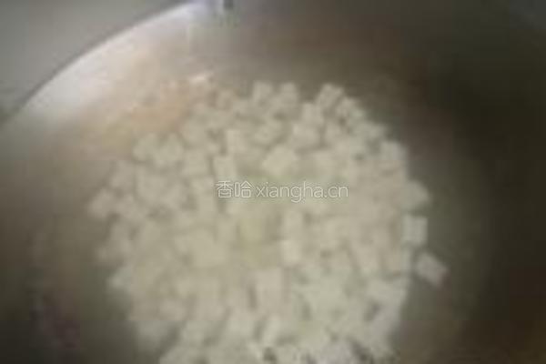 麻婆豆腐的做法图解3