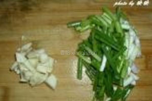 酱爆石耳的做法图解2