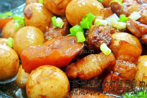 红烧腐乳肉卤蛋
