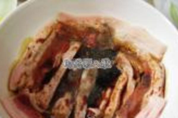 黄花菜扣肉的做法图解5