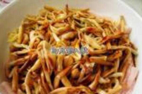 黄花菜扣肉的做法图解8