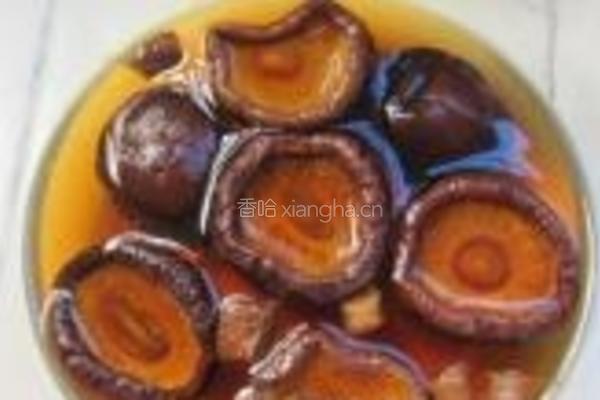 香菇鲜肉盏的做法图解2