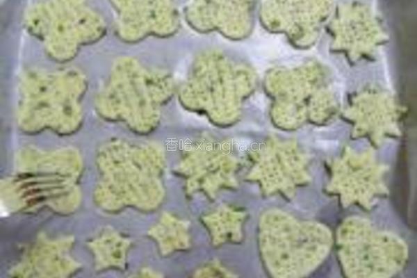香葱海苔苏打饼干的做法图解4