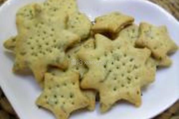 香葱海苔苏打饼干的做法图解6