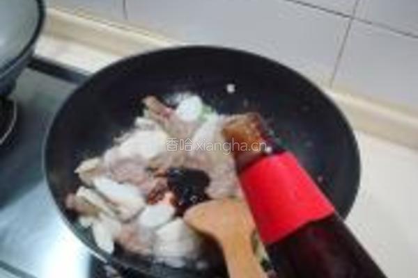 桃仁山药炒牛肉的做法图解5