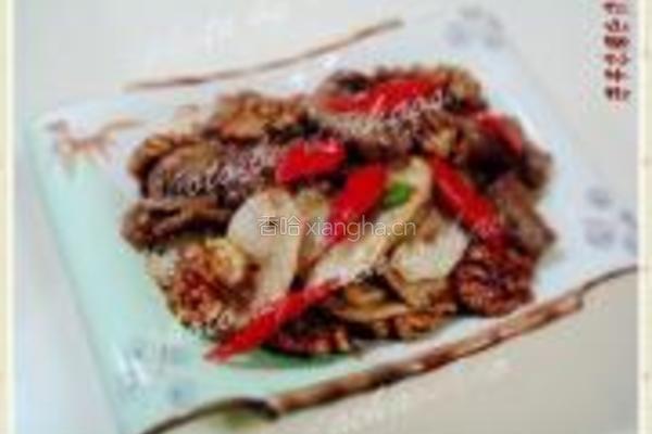 桃仁山药炒牛肉的做法图解9