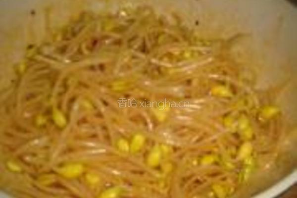 凉拌黄豆芽的做法图解15