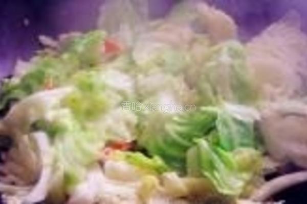 手撕包菜的做法图解7