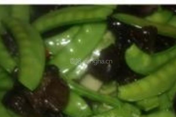 木耳炝荷兰豆的做法图解10