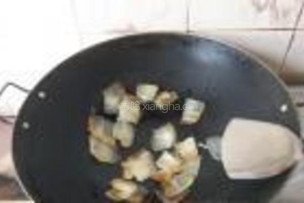 四季豆炒腊肉的做法图解4