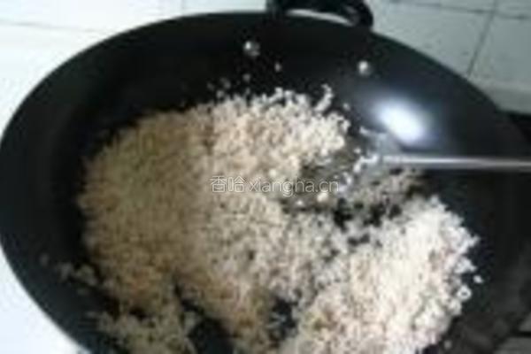 腊肉豌豆煲仔饭的做法图解11