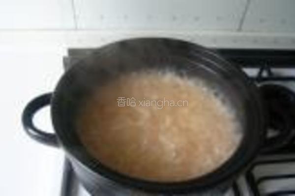 腊肉豌豆煲仔饭的做法图解13