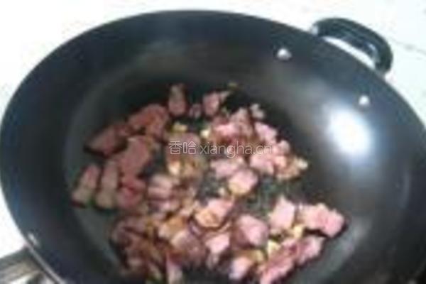 腊肉豌豆煲仔饭的做法图解8