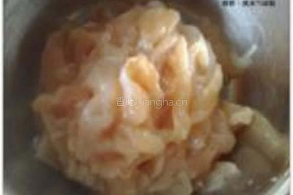 鸡丝荷兰豆的做法图解2
