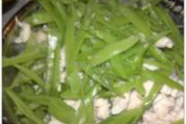 鸡丝荷兰豆的做法图解9