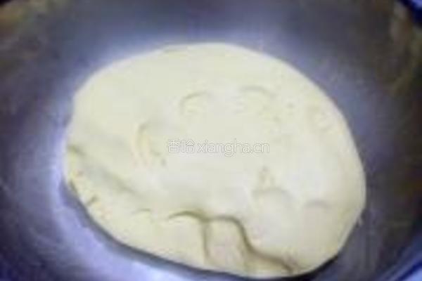 香煎黄米豆沙饼的做法图解4