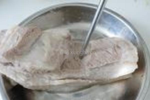 梅菜扣肉的做法图解3