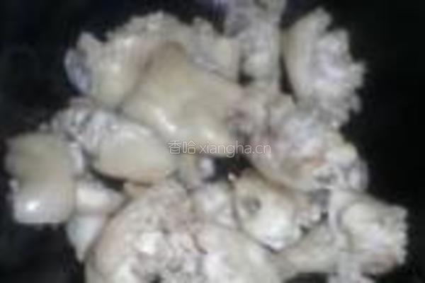 回锅猪蹄的做法图解4