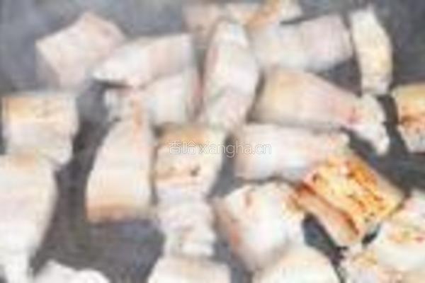 私房红烧肉的做法图解4
