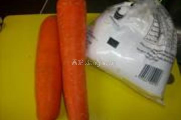 自制红萝卜板面的做法图解1