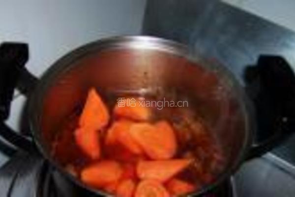 番茄胡萝卜炖牛腩的做法图解11