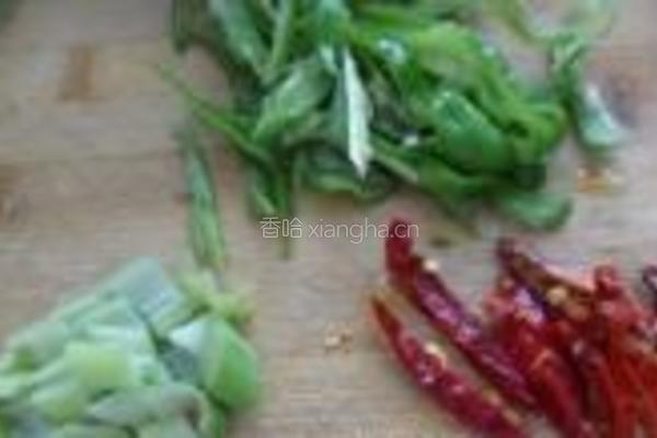 青椒炒豆腐干的做法图解4