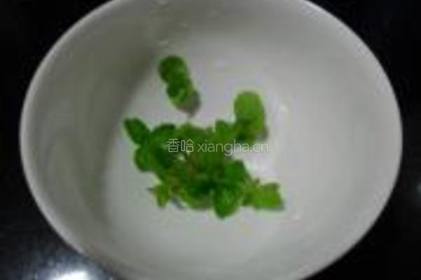 绿豆薄荷米糊的做法图解3
