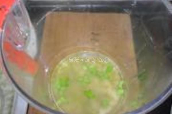 绿豆薄荷米糊的做法图解6