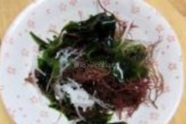 海藻豆腐色拉的做法图解5