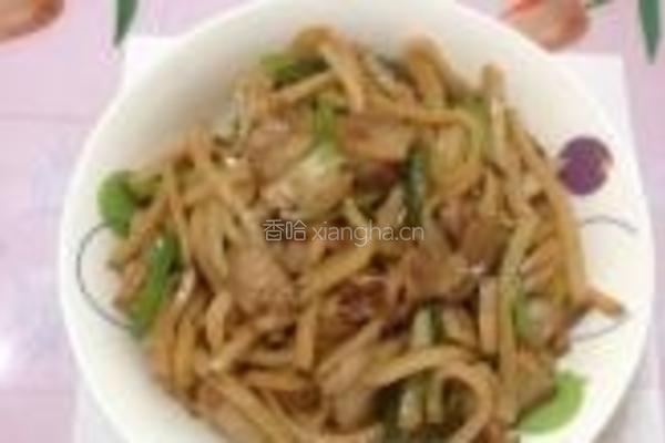 五花肉炒大头菜的做法图解13