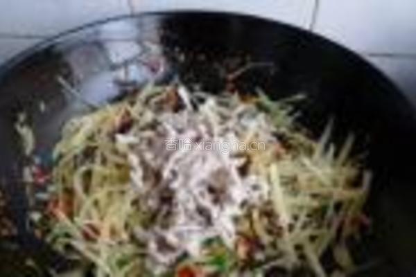 鱼香土豆丝的做法图解10