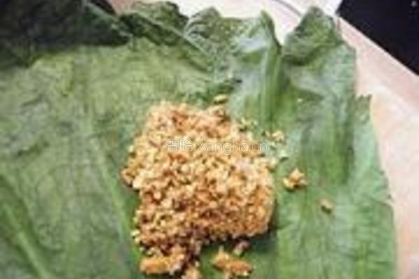 荷叶粉蒸肉的做法图解11