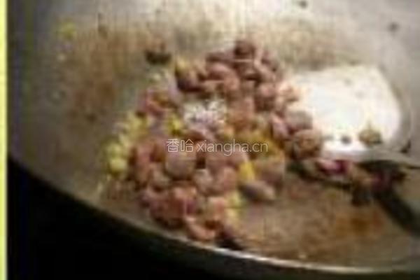 豆角鸡胗粒的做法图解6