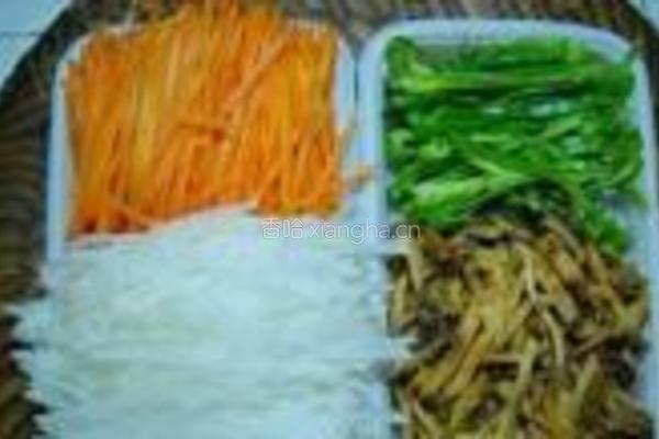 素炒十香菜的做法图解2