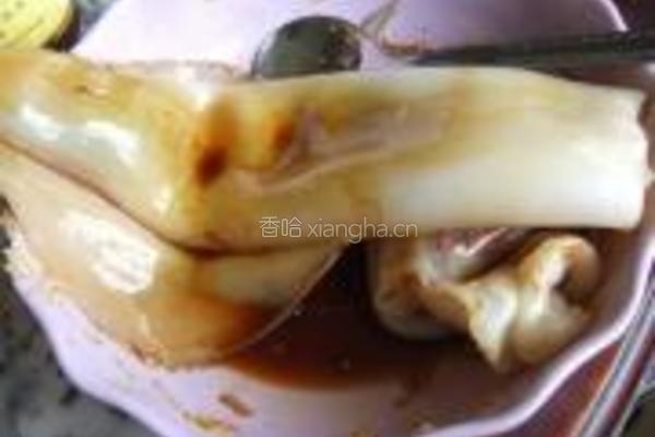 烧汁焗鱿鱼的做法图解1